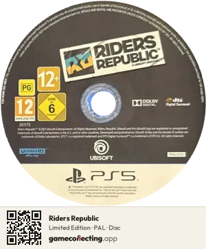Riders Republic PlayStation 5, PAL disc