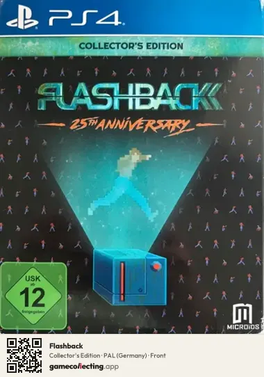 Flashback PlayStation 4, Germany box front