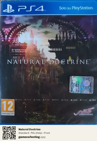 Natural Doctrine PlayStation 4, Italy box front