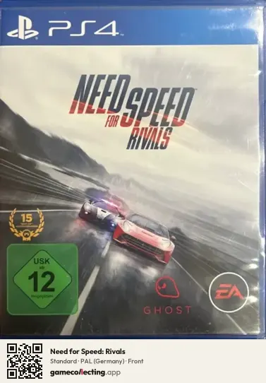 Need for Speed: Rivals PlayStation 4, Germany box front