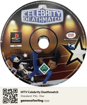 MTV Celebrity Deathmatch PlayStation, PAL disc