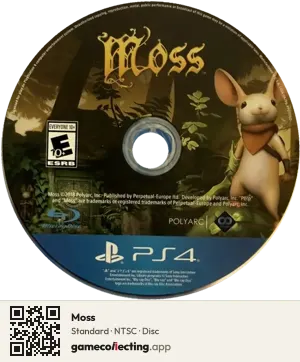 Moss PlayStation 4, NTSC disc