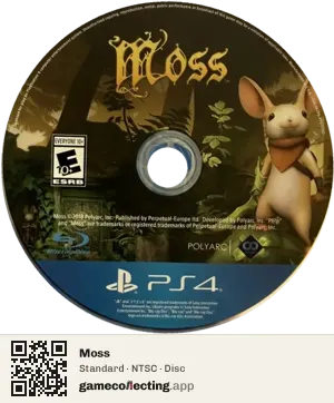 Moss PlayStation 4, NTSC disc