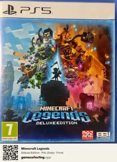 Minecraft Legends PlayStation 5, Italy box front
