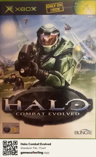 Halo: Combat Evolved Xbox, PAL box front