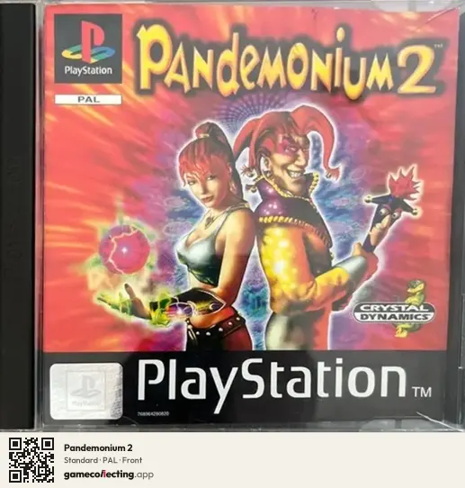 Pandemonium 2 PlayStation, PAL box front