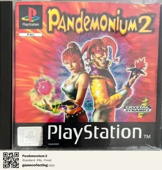 Pandemonium 2 PlayStation, PAL box front