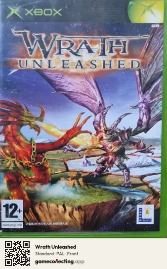 Wrath Unleashed Xbox, PAL box front