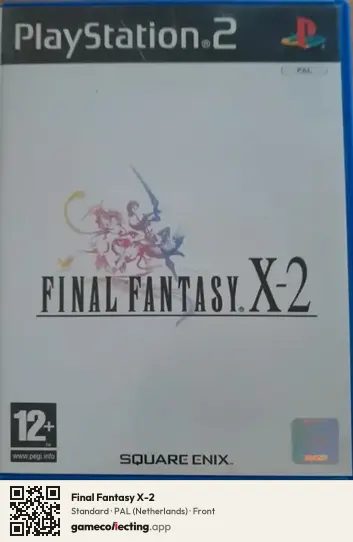 Final Fantasy X-2 PlayStation 2, Netherlands box front