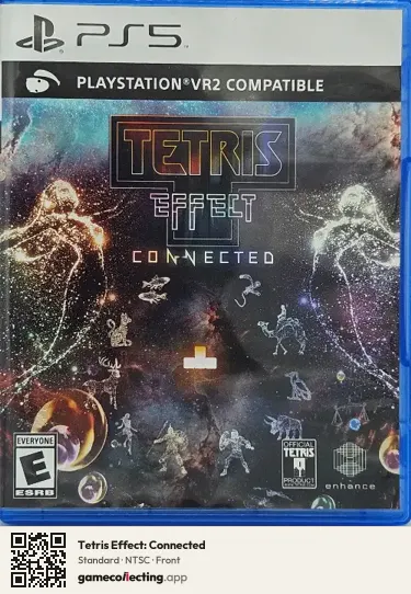 Tetris Effect: Connected PlayStation 5, NTSC box front