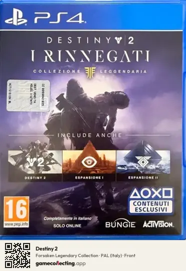 Destiny 2 PlayStation 4, Italy box front