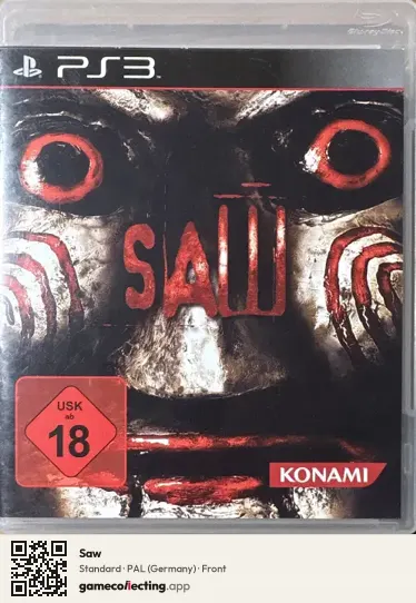 Saw PlayStation 3, Germany box front