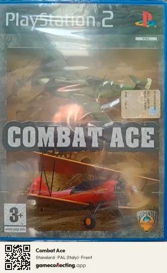 Combat Ace PlayStation 2, Italy box front