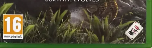 Ark: Survival Evolved, the USK square on its front