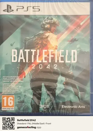 Battlefield 2042 PlayStation 5, Middle East box front