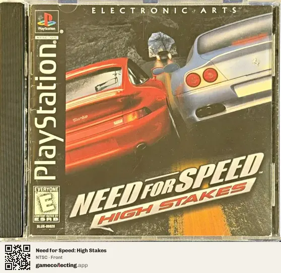 Need for Speed: High Stakes PlayStation, NTSC box front
