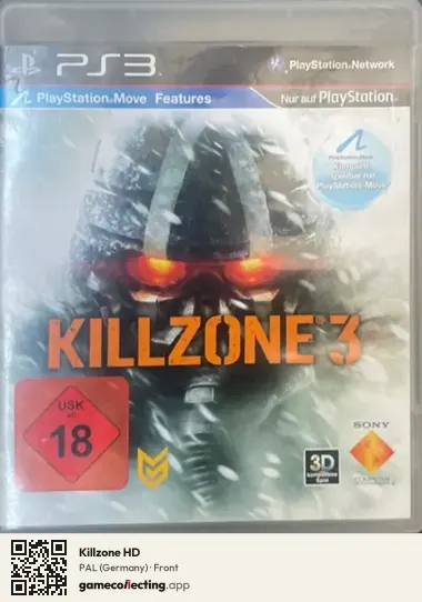 Killzone HD PlayStation 3, Germany box front