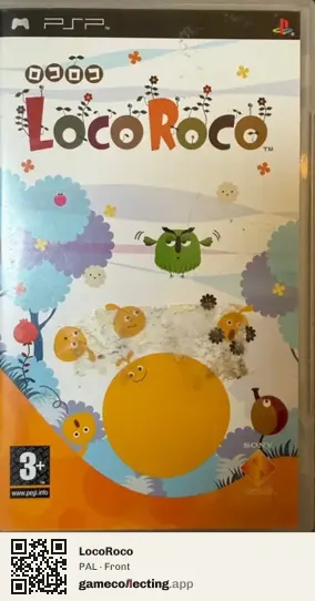 LocoRoco PlayStation Portable, PAL box front