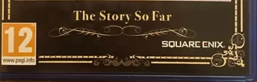 Kingdom Hearts: The Story So Far, the PEGI square on its front