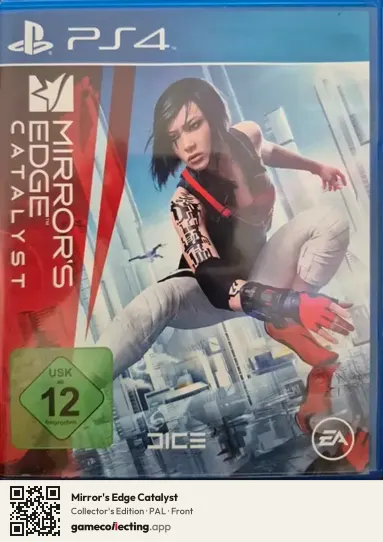 Mirror's Edge Catalyst PlayStation 4, PAL box front