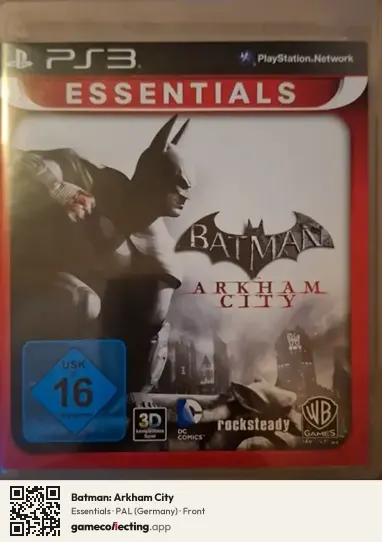 Batman: Arkham City PlayStation 3, Germany box front