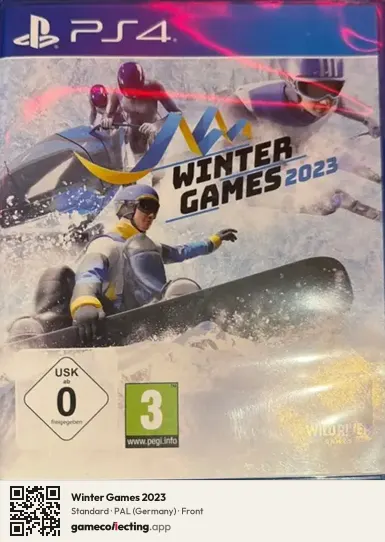 Winter Games 2023 PlayStation 4, Germany box front