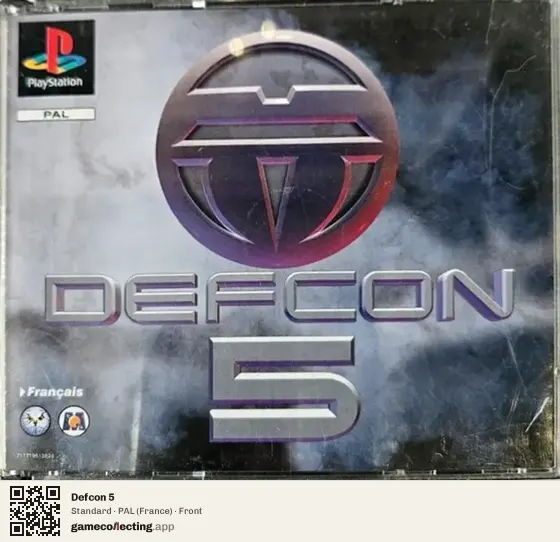 Defcon 5 PlayStation, France box front