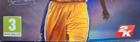 NBA 2K17, the PEGI square on its front