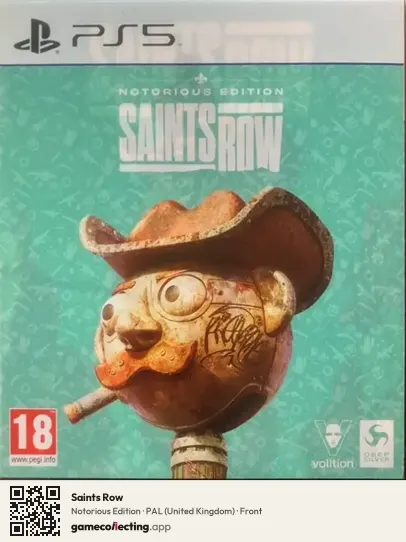 Saints Row PlayStation 5, United Kingdom box front