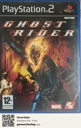 Ghost Rider PlayStation 2, PAL box front