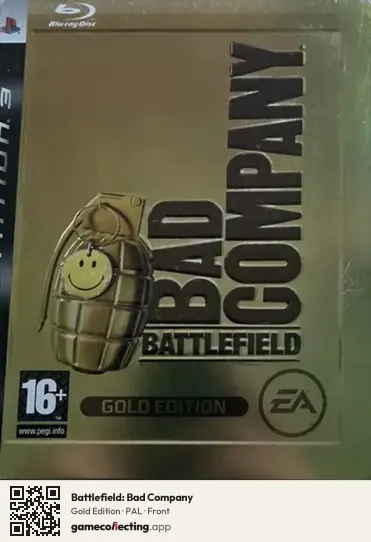Battlefield: Bad Company PlayStation 3, PAL box front
