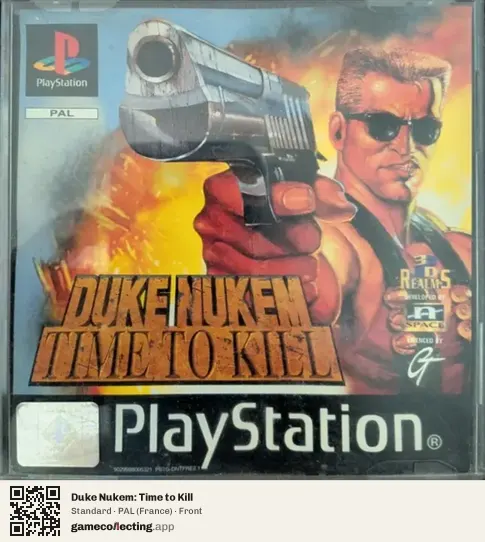 Duke Nukem: Time to Kill PlayStation, France box front