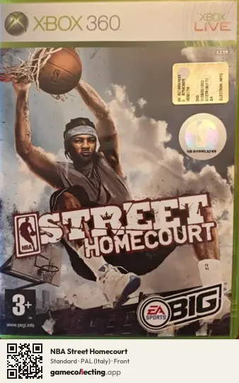 NBA Street Homecourt Xbox 360, Italy box front