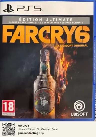 Far Cry 6 PlayStation 5, France box front