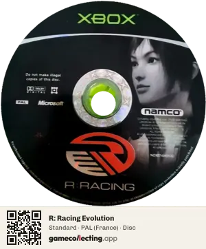 R: Racing Evolution Xbox, PAL disc