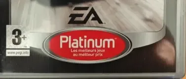 Burnout Legends, the PEGI square on its front