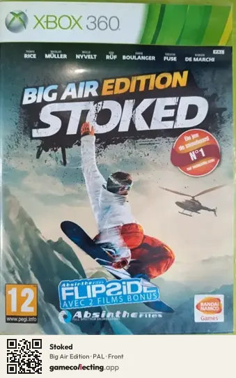 Stoked Xbox 360, PAL box front