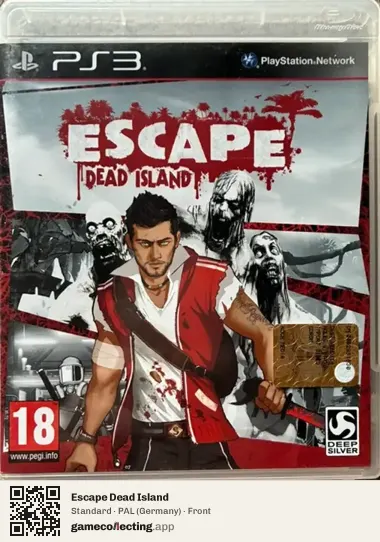 Escape Dead Island PlayStation 3, Germany box front
