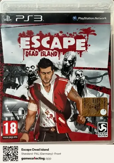 Escape Dead Island PlayStation 3, Germany box front