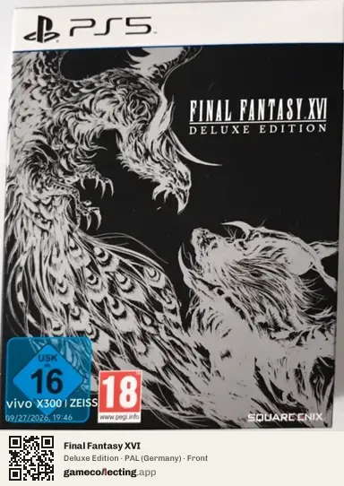 Final Fantasy XVI PlayStation 5, Germany box front