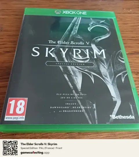 The Elder Scrolls V: Skyrim Xbox One, France box front