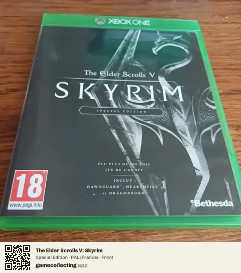 The Elder Scrolls V: Skyrim Xbox One, France box front