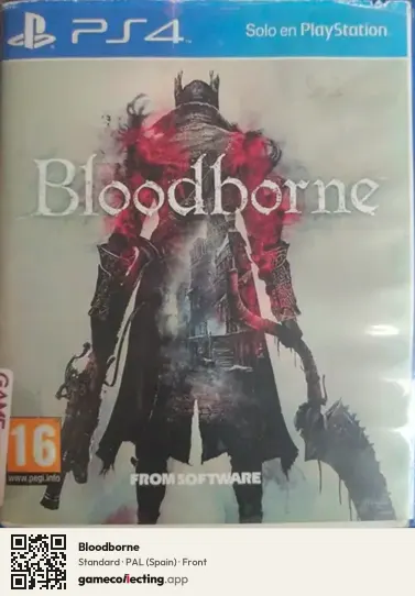 Bloodborne PlayStation 4, Spain box front