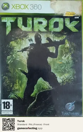 Turok Xbox 360, France box front