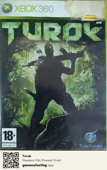 Turok Xbox 360, France box front
