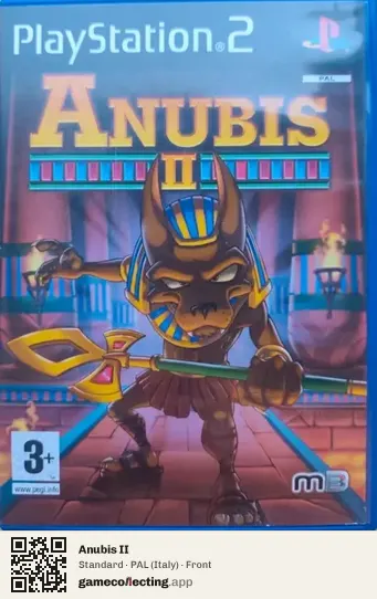 Anubis II PlayStation 2, Italy box front