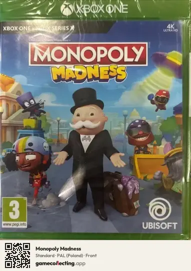 Monopoly Madness Xbox One, Poland box front