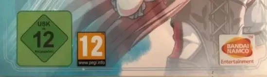 Sword Art Online: Hollow Realization, the USK square on its front
