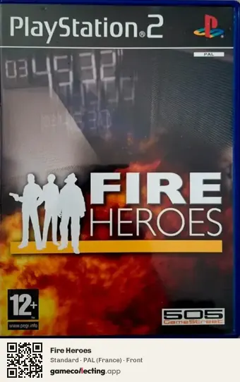Fire Heroes PlayStation 2, France box front