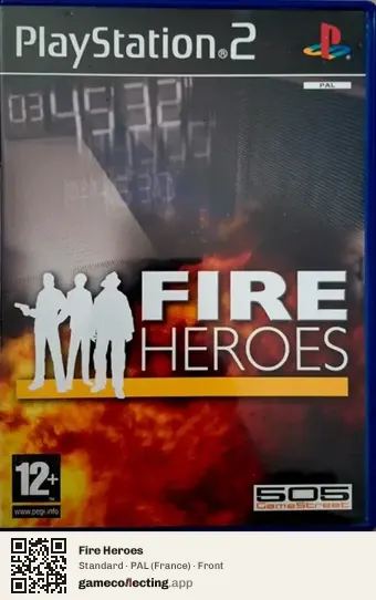 Fire Heroes PlayStation 2, France box front